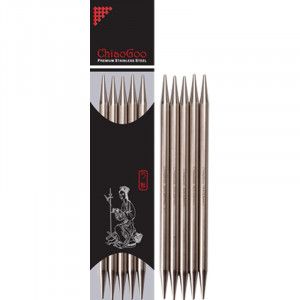 ChiaoGoo - Stainless Steel Double Pointed Needles