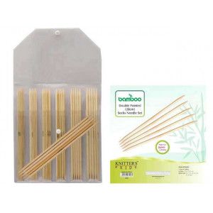DP Sock Needles Set Bamboo 8" Sock Needle Set