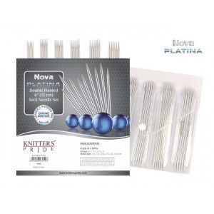 DP Sock Needles Set Nova Platina 6" Sock Needle Set