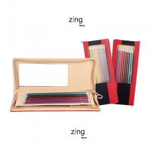 Single Pointed Needle Set Zing 10 in - 25 cm