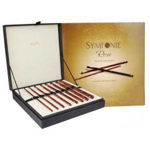 Symfonie Wood Set Rose Crochet Hook Set