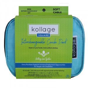 Kollage Square® Mini Interchangeable Set, SOFT Cables