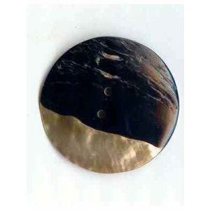 Lantern Moon Buttons Mother of Pearl; Round 1 3-4 in