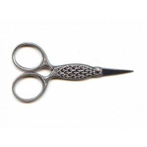 Embroidery Scissor 61561 - Salmon Pewter 3.5"