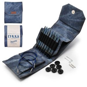 Lykke - 5" Indigo Starter Set in Azure Fabric Case