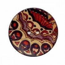 Exotic Buttons 12603-64 - Paisley