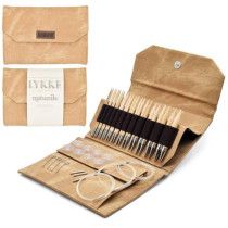 Lykke - 5" Interchangeable Naturale Set in Beige Jute Canvas Case