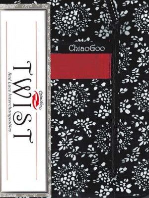 TWIST 4" Red Lace Interchangeables Complete: 2 US - 15 US