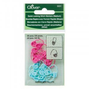 Quick Locking Stitch Markers #3031 Medium