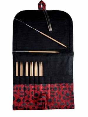 Interchangeable Needles Sets Bamboo Small sizes, 4"