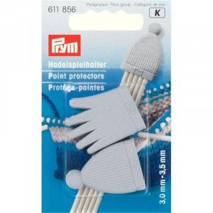 Prym Point Protectors 856 - Grey set for 2.5-4 US needles 