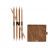 Lykke Driftwood Double Pointed Needles Set LARGE in Umber Pouch